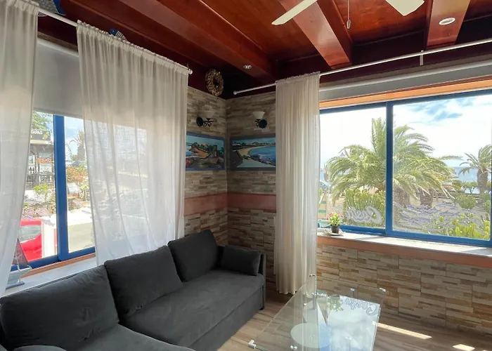 Costa Mar 90M 2 Dormitorios, Primera Linea Del Mar, 20 Metros De Playa Bastian Апартаменты Коста-Тегисе